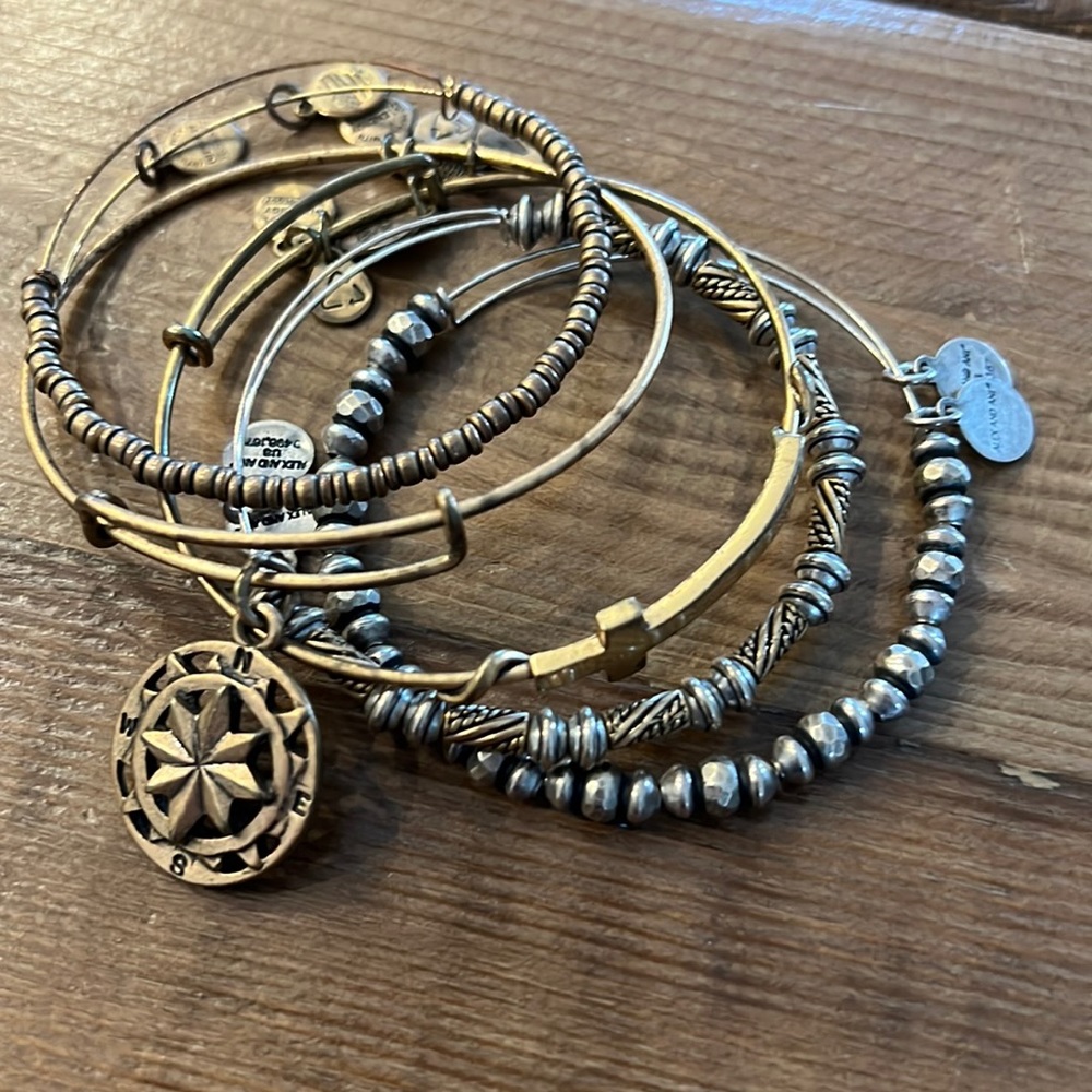 Alex and Ani stack bracelet